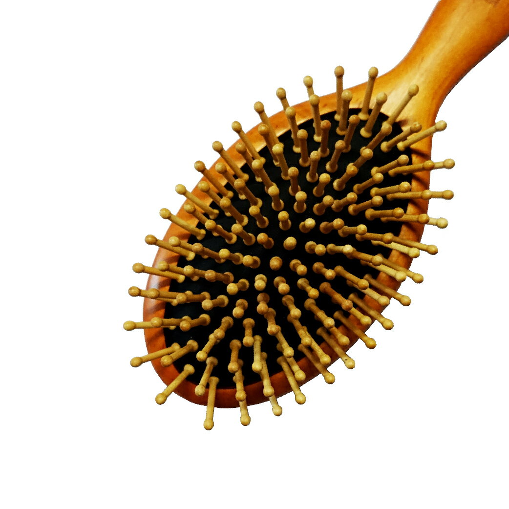 FRACIUS 法拉西施 -A4325 圓柄木珠按摩梳 4 FRACIUS 法拉西施 -A4325 圓柄木珠按摩梳 4