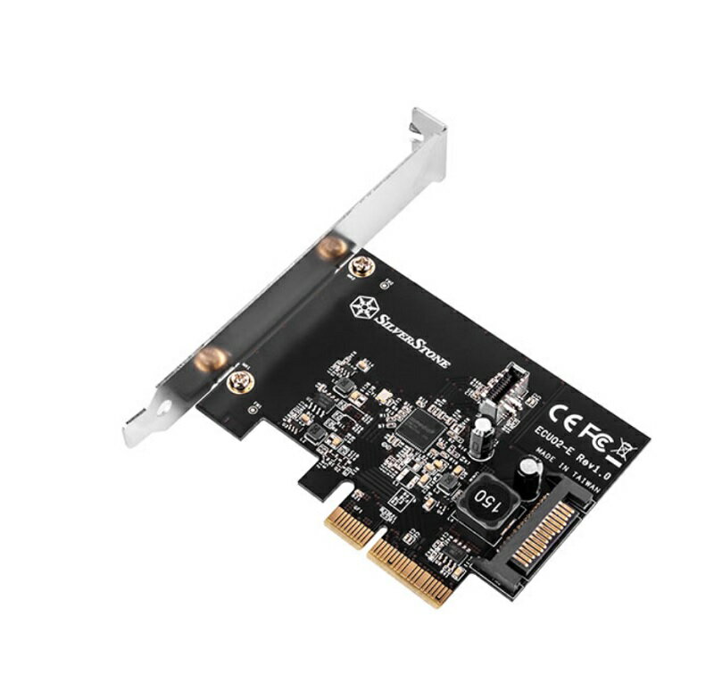 【最高現折268】SilverStone 銀欣 ECU02-E USB3.2 Gen2 PCI Express擴充卡