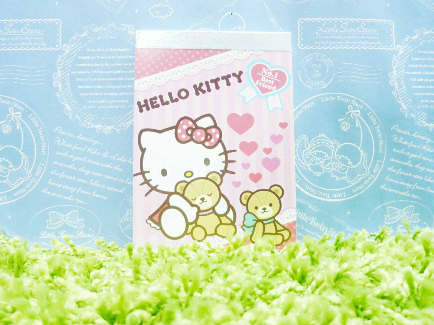 【震撼精品百貨】Hello Kitty 凱蒂貓 造型便條紙-熊【共1款】 震撼日式精品百貨