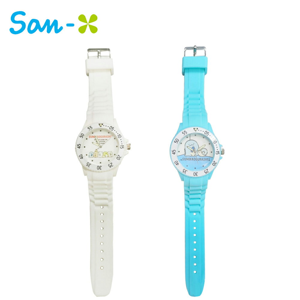 【日本正版】角落生物 矽膠 指針手錶 指針錶 兒童錶 手錶 角落小夥伴 San-X