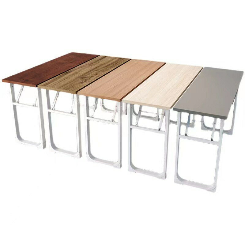 組合拼接簡易會議辦公培訓教育學生商用家具長條折疊雙層條桌