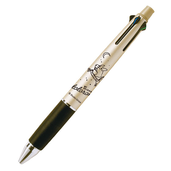 真愛日本 宮崎駿 吉卜力 龍貓 珍珠金夜空 日本製 4C&1 自動鉛筆 4色筆 原子筆 鉛筆 文具 書寫