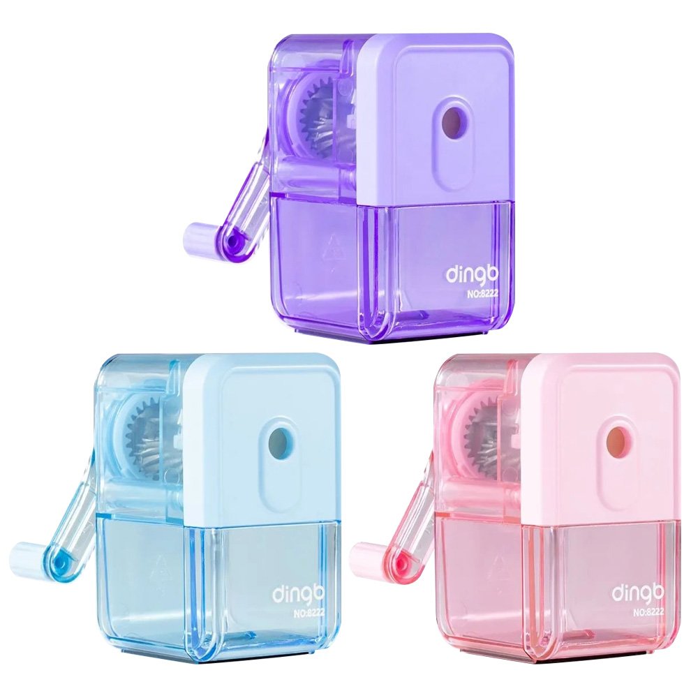 鼎邦方型削筆機3色 (顏色隨機出貨)【九乘九購物網】