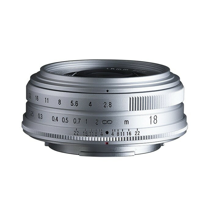 福倫達專賣店:Voigtlander 18mm F2.8 ASPH X-mount 銀色 (X-H2s,X-H2,X-Pro3,X-T5,X-S10,X-H1,X-T4,X-T3,X-T2,X-T30,X-E4)