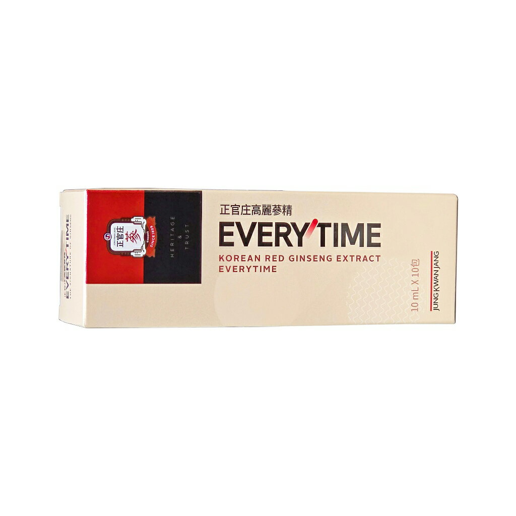 正官莊 高麗參精 EVERYTIME 10ml*10包/盒