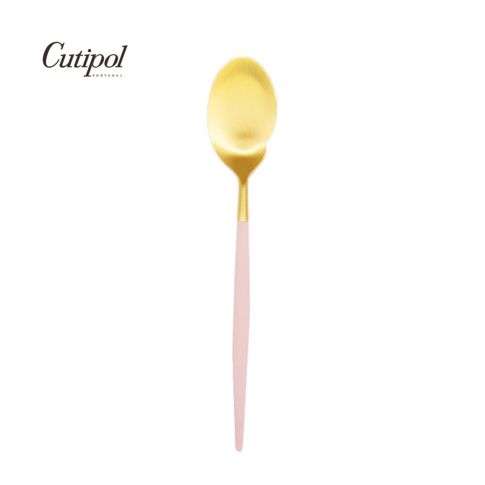 葡萄牙 Cutipol GOA系列22.3cm萬用匙/美食家湯匙 (粉紅金)