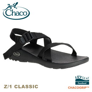 【CHACO 美國 女 Z/1 CLASSIC涼鞋 標準款《黑》】CH-ZCW01H405/運動涼鞋