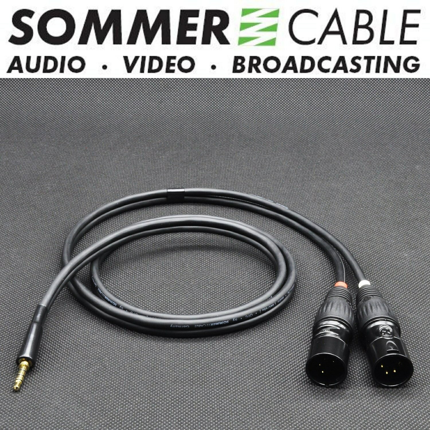 【德國Sommer】音頻線 平衡線 卡儂線 大三芯線 蓮花線 信號線 音訊連接線 2.5/3.5/4.4/6.35mm轉XLR/RCA 專業錄音監聽 發燒級音質