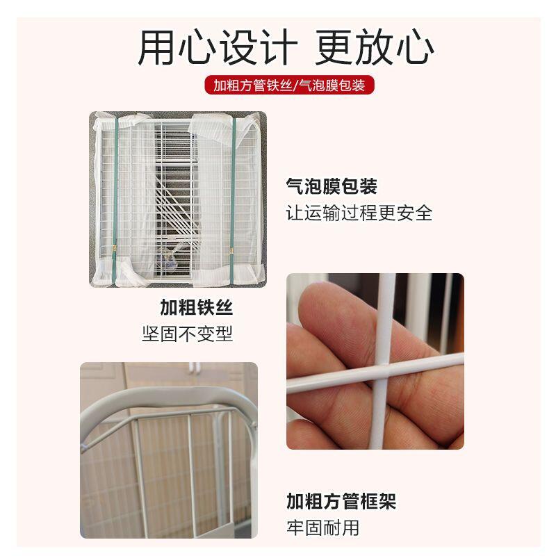 寵物圍欄 柵欄 組合柵欄 組裝式寵物圍欄 寵物狗狗圍欄柵欄 帶廁所大中小型犬柯基家用室內隔離加厚寵物柵欄 4
