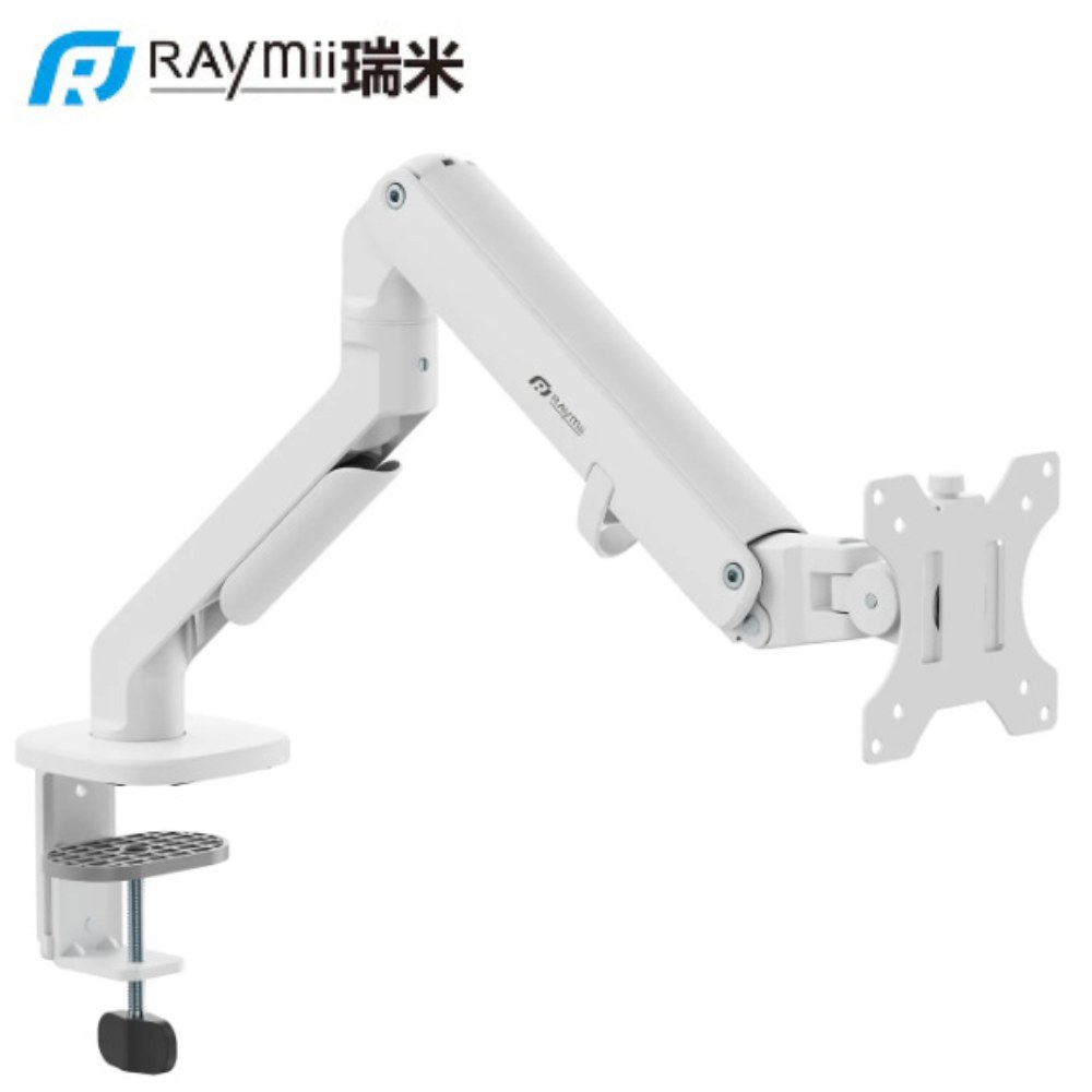 Raymii瑞米 LXT-M1 鋁合金彈簧式螢幕支架 白