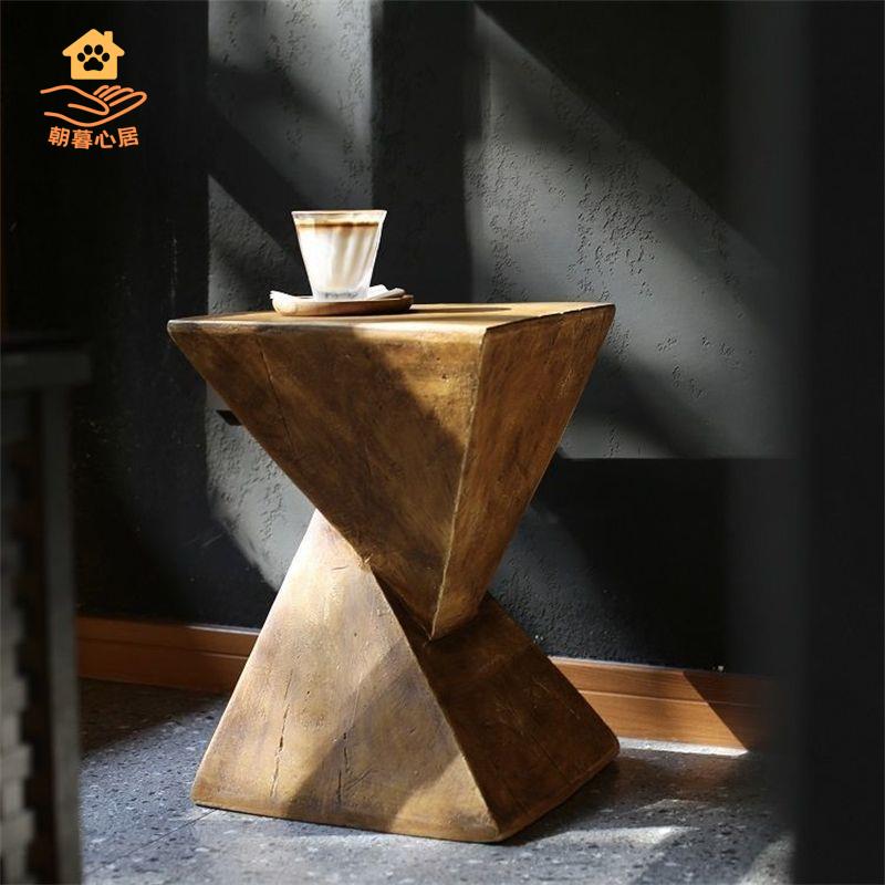 廠家直出 木墩 矮凳 邊幾 凳子 換鞋凳 北歐原木墩子幾圓形擺件樹墩民宿矮凳樹樁床頭櫃家用椅子異形木墩 工廠現貨 八折下殺syeb