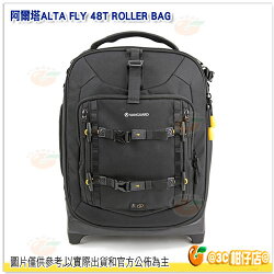 送大吹球清潔組 精嘉 VANGUARD ALTA FLY 48T ROLLER BAG 雙輪拉桿箱包 公司貨 附雨罩 15吋筆電 平板 空拍機 包