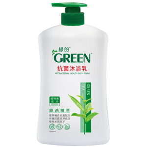 綠的GREEN 抗菌沐浴乳 綠茶精油 1000ml