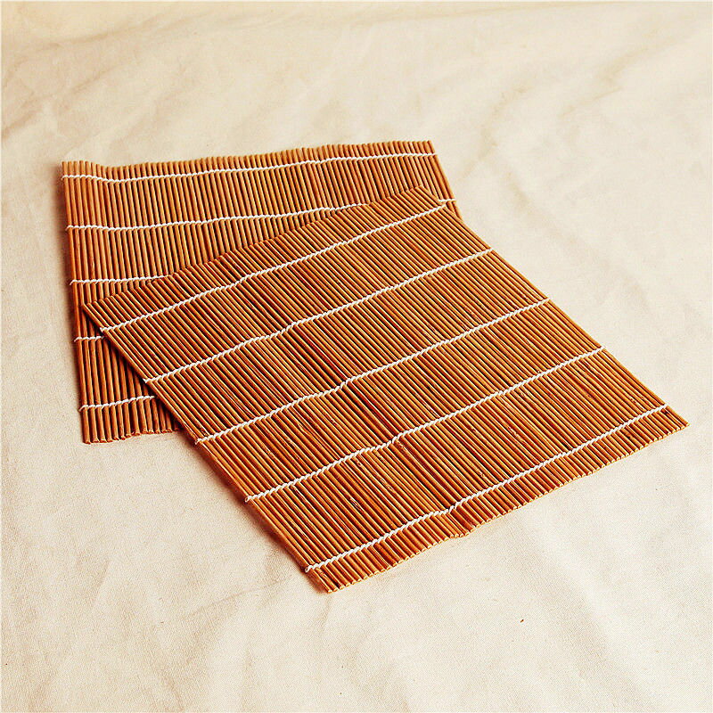 碳化壽司竹簾24cm日本壽司材料紫菜包飯卷簾竹制簾子家用不粘海苔 SFY105 保售後 快速出貨