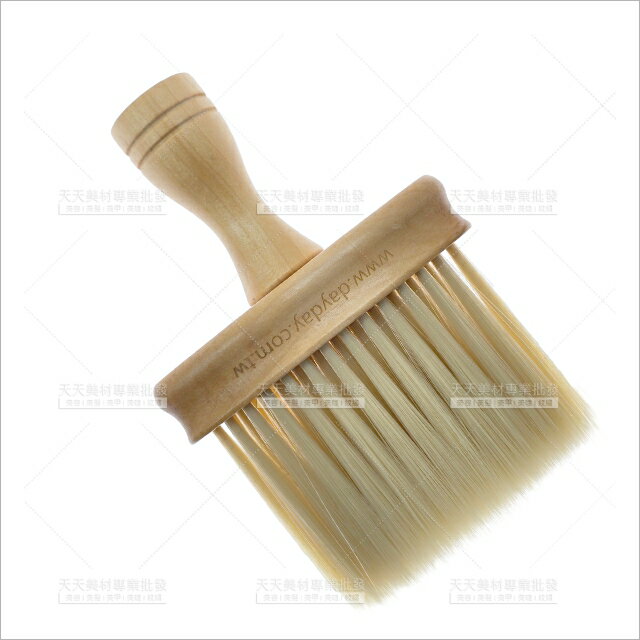 掃頸刷/萬用清潔刷-單入(原木)[87737] 美髮理髮清潔