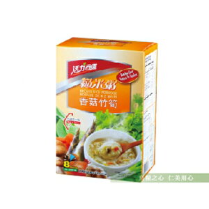 活力百匯 香菇竹筍糙米粥(6包/盒)