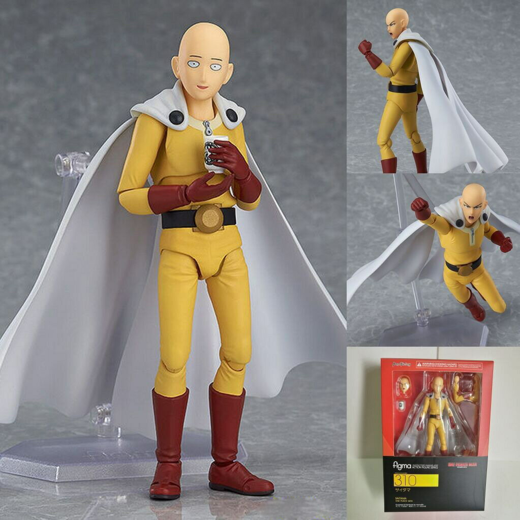 figma 310 一拳超人 琦玉老師 一擊男 可動手辦 擺件 模型
