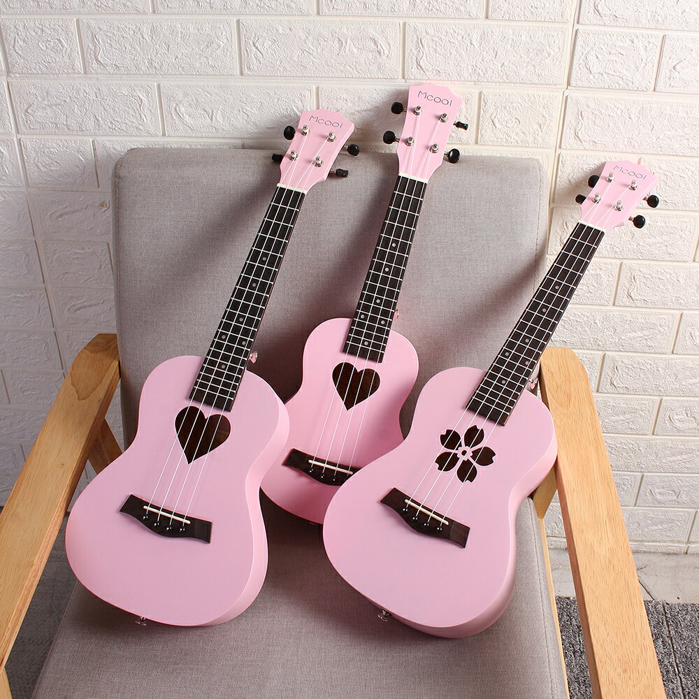 尤克里里 尤克里里初學者女生款高顏值可愛21寸兒童入門小吉他23寸烏克麗麗『XY35239』