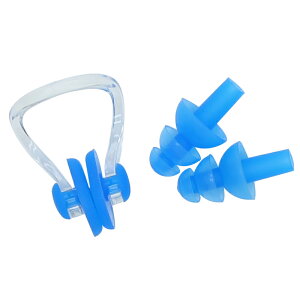 專業防水游泳鼻夾耳塞套裝潛水裝備柔軟硅膠舒適防水防滑預防嗆水