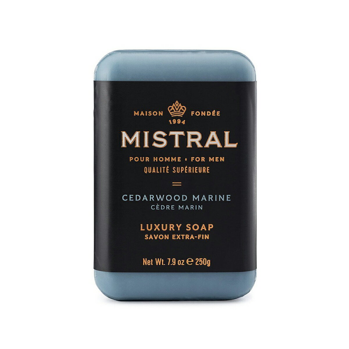 【紳士用品專賣】美國 Mistral - 海洋雪松 紳士香氛皂（Cedarwood Marine）