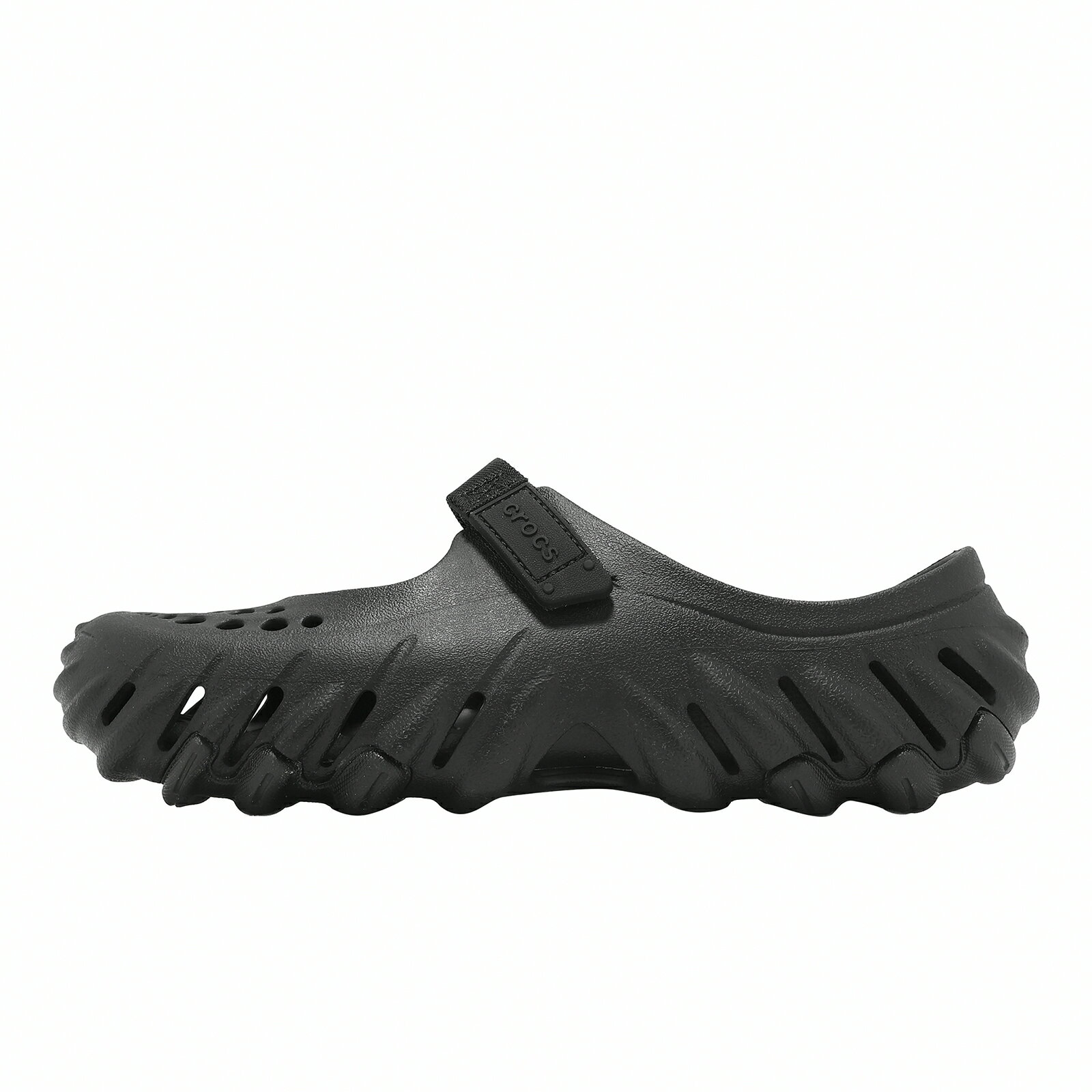 Crocs 洞洞鞋 洞洞鞋 Echo Mary Jane Clog 女鞋 波波瑪麗珍克駱格 黑 211996001
