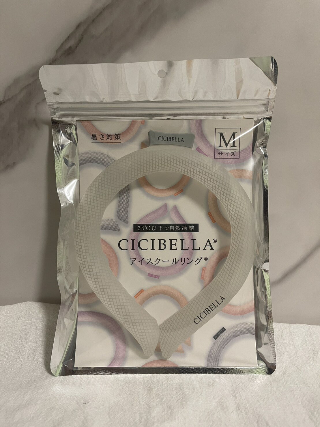 【現貨24H內出貨】日本CICIBELLA 正品 降溫神器 頸部冰圈 涼感環 解暑小物 涼感 時尚配件 有發票 6