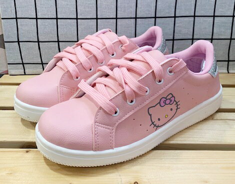 【震撼精品百貨】Hello Kitty 凱蒂貓 臺灣製正版成人布鞋/休閒鞋-粉(23 25號)#20969 震撼日式精品百貨