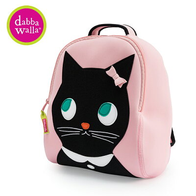 【Dabbawalla】美國瓦拉包 3-8歲 小童後背包- 貓咪小姐