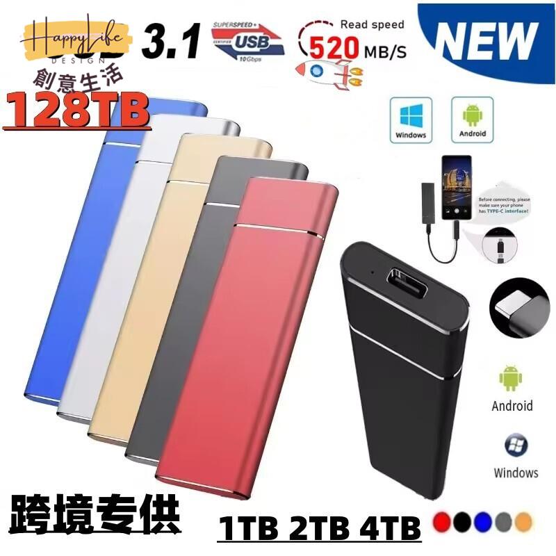 M.2迷你 移動固態 硬碟 SSD 高速傳輸2TB 4T便攜式外接硬碟1T[DD0505006]
