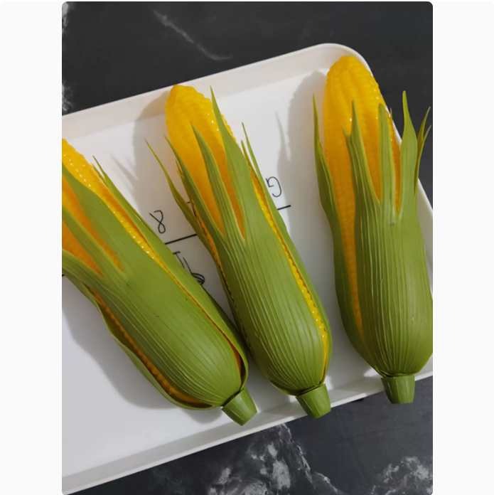 【滿299出貨】模擬玉米模型塑膠水果蔬菜農家樂裝飾假食物櫥櫃家居擺飾拍攝道具 模擬蔬菜 模擬玉米 模擬模型