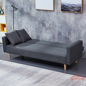 可拆洗北歐小戶型沙發床客廳布藝沙發簡易出租房沙發簡約經濟型