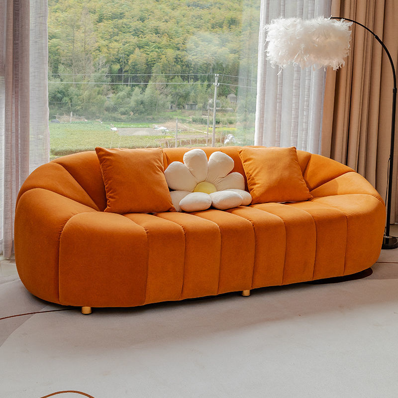 【限時優惠】北歐現代簡約臥室懶人小沙發小戶型設計師網紅雙三人客廳輕奢沙發