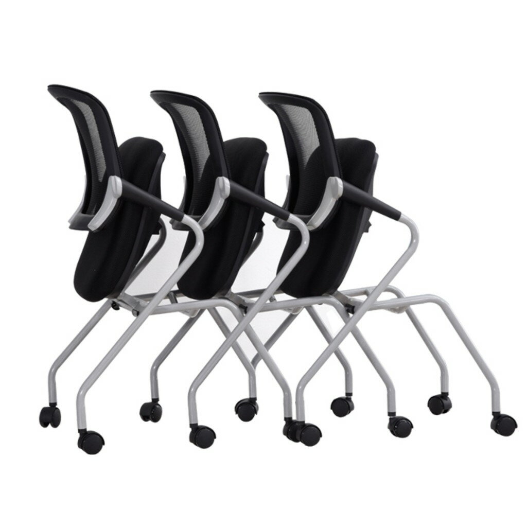 Chair Empire》NC007 折疊輪子椅/輪子會議椅/開會椅/洽談椅/網布