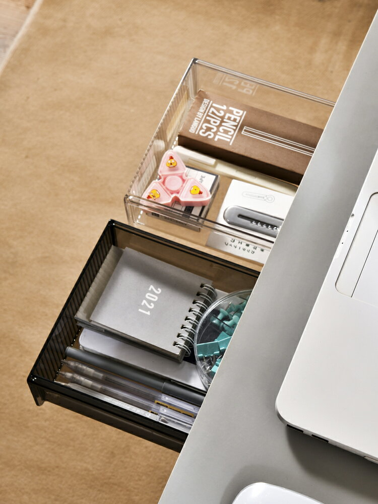 桌下抽屜式收納盒桌面隱形儲物用品整理神器辦公室好物書桌置物架