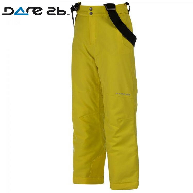 Dare 2b 兒童保暖雪褲/防風防水透氣/國外滑雪/DKW301-4KW 黃色