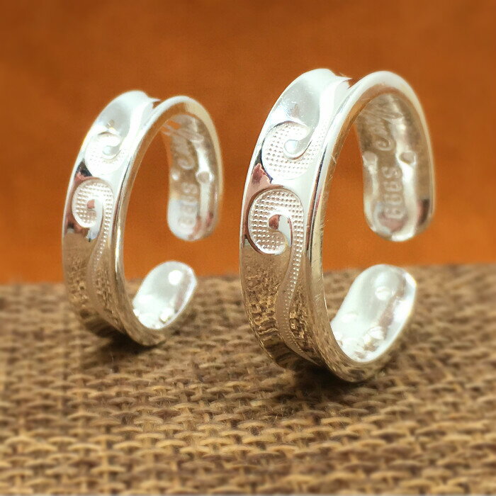 緊箍咒銀戒指999足銀純銀飾品單身男女情侶對戒配飾一對個性食指