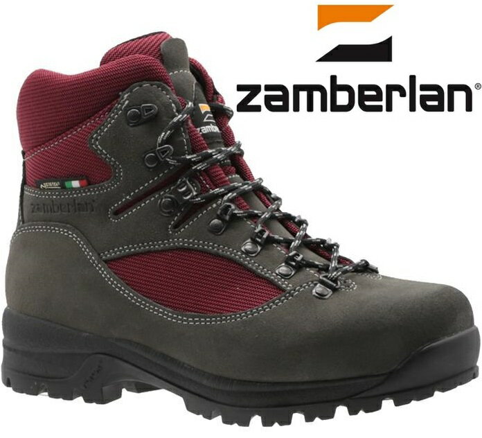 Zamberlan 防水登山鞋 不水解登山靴549 Sherpa Pro Gtx 高筒專業登山鞋灰紅gore Tex黃金大底義大利製 台北山水戶外用品專門店官方直營