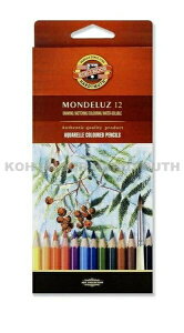 捷克製KOH-I-NOOR 12C水性色鉛筆(不含水彩筆)K3716