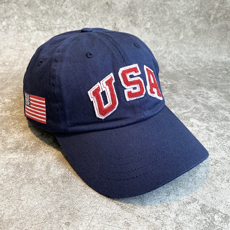 美國百分百【全新真品】Ralph Lauren 帽子 RL 配件 棒球帽 Polo 小馬 男女 活潑 深藍 CD59