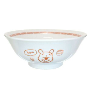 asdfkitty*日本製 迪士尼小熊維尼 中華料理 陶瓷拉麵碗/大碗公/湯碗-正版商品