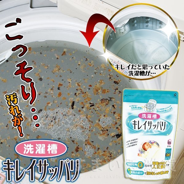 日本品牌【Arnest】洗衣槽清潔劑600g A-75722
