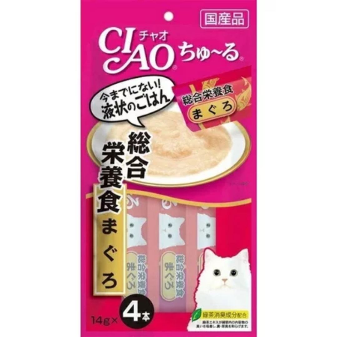 日本 CIAO 啾嚕貓肉泥 14gX4入 啾嚕肉泥｜啾嚕肉泥 旨定罐肉泥 炙燒肉泥  日本貓零食 原廠公司貨  貓肉泥 公司貨『🐶🐱Ayumi』【 寵物用品 狂殺 ★ 滿額現抵$480 】請注意 部分出貨時間較長 0