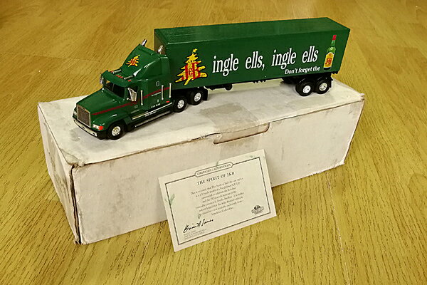 Matchbox火柴盒 KS190 福萊納FLD120 Freightliner 珍寶威士忌J&B