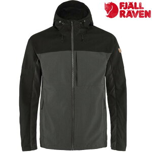 Fjallraven 北極狐 Abisko Midsummer 男款軟殼防風外套 81151 030-550 深灰/黑