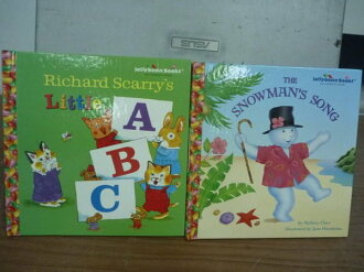 【書寶二手書T9/語言學習_KQL】The Snowmans Song_Richard…ABC_2本合售