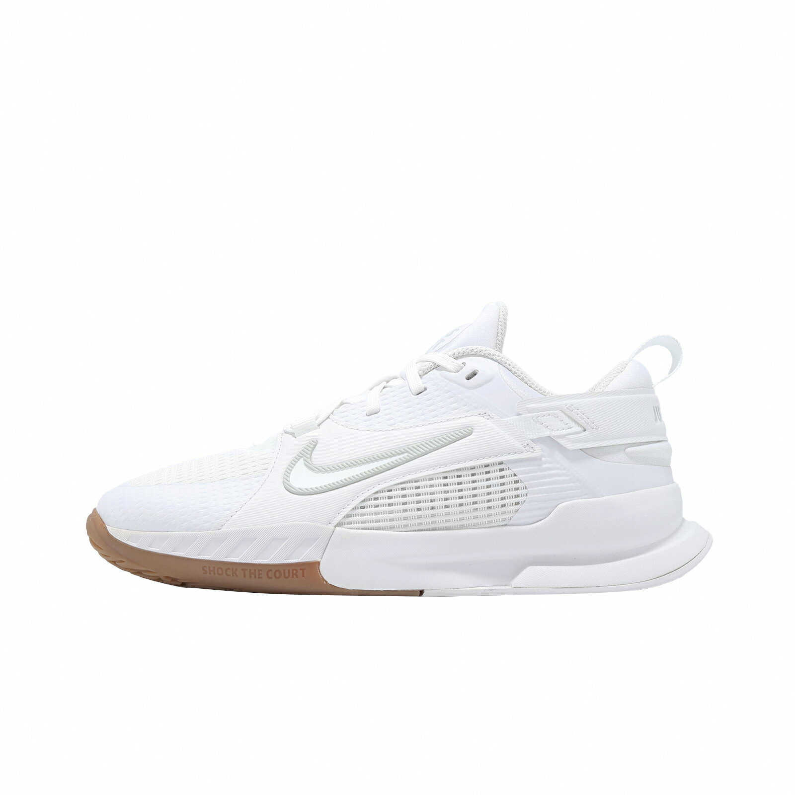 Nike 籃球鞋 Crosscourt GS 大童 女鞋 白 膠底 緩震 運動鞋 FN2231-100