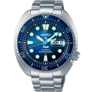 SEIKO 精工錶 PROSPEX系列 PADI聯名款 潛水機械腕錶4R36-06Z0F(SRPK01K1)-45mm-藍面鋼帶【刷卡回饋 分期0利率】【跨店APP下單最高20%點數回饋】
