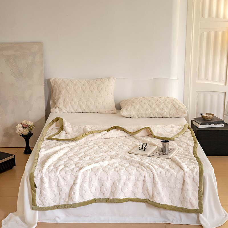 毛毯加厚冬季保暖沙發毯蓋毯空調毯小毯子被子學生宿舍單人床上用「新年特惠」