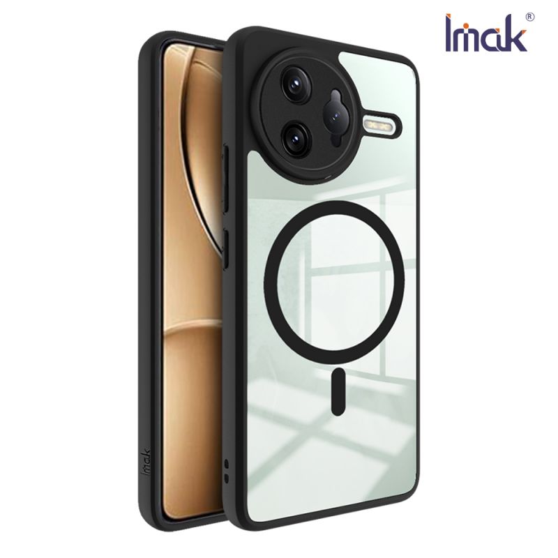 Imak 艾美克 POCO F7 Ultra 5G 雙料防摔保護套(磁吸款) 保護殼 防摔殼 雙料殼 晶透 不發黃 磁吸殼 支援 MagSafe