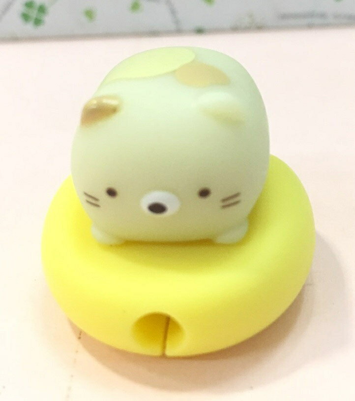 【震撼精品百貨】角落生物 Sumikko Gurashi SAN-X 手機線保護套-貓咪#71527 震撼日式精品百貨